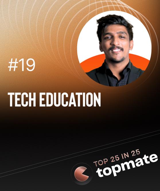 Topmate Top 0.1%